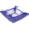 Polyester Bread Basket 8&quot; Blue Eyes