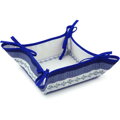 Polyester Bread Basket 8&quot; Sweet Dreams