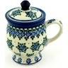 Polish Pottery Brewing Mug 10 oz Aster Dots