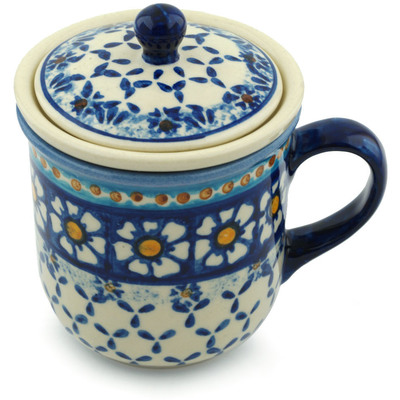 Polish Pottery Brewing Mug 10 oz