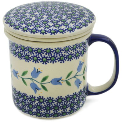 Polish Pottery Brewing Mug 13 oz Sweet Dreams