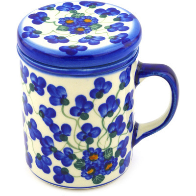 Polish Pottery Brewing Mug 8 oz