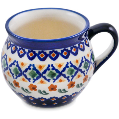 Polish Pottery Bubble Mug 10 oz Octoberfest