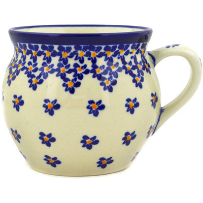 Polish Pottery Bubble Mug 10 oz Remember Me