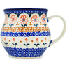Polish Pottery Bubble Mug 12 oz Amarillo