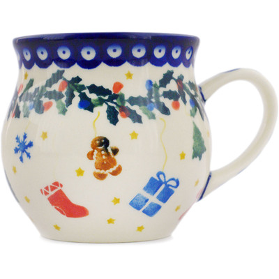 Polish Pottery Bubble Mug 12 oz