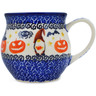 Polish Pottery Bubble Mug 12 oz Harvest Haunt