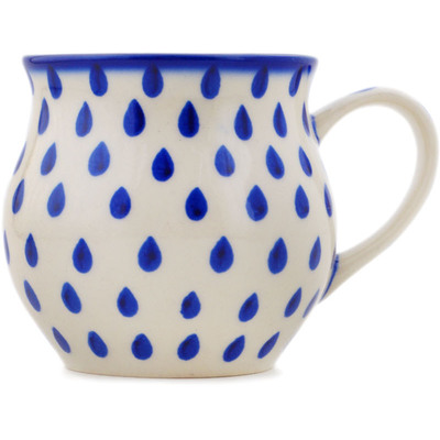 Polish Pottery Bubble Mug 12 oz Morning Dew