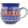 Polish Pottery Bubble Mug 12oz Aztec Night