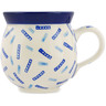 Polish Pottery Bubble Mug 12oz Building Blocks
