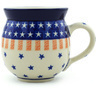 Polish Pottery Bubble Mug 12oz Classic Americana
