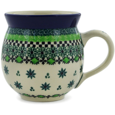 Polish Pottery Bubble Mug 12oz Dotted Efflorescence