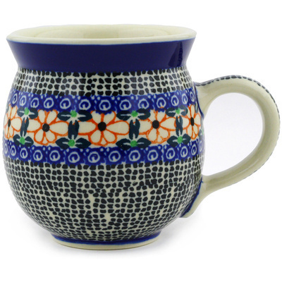 Polish Pottery Bubble Mug 12oz French Country