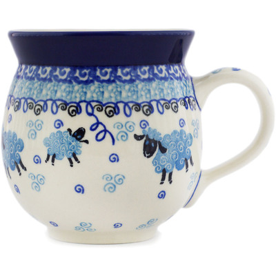 Polish Pottery Bubble Mug 12oz