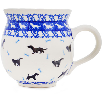 Polish Pottery Bubble Mug 12oz