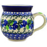 Polish Pottery Bubble Mug 12oz Limeberry
