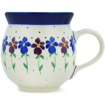 Polish Pottery Bubble Mug 12oz Petrichor