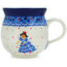 Polish Pottery Bubble Mug 12oz Princess Dreams