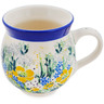 Polish Pottery Bubble Mug 12oz Serenity UNIKAT