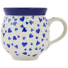 Polish Pottery Bubble Mug 12oz Spreading Love