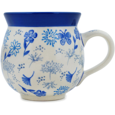 Polish Pottery Bubble Mug 12oz Spring Winds