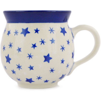 Polish Pottery Bubble Mug 12oz Starlit