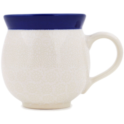 Polish Pottery Bubble Mug 12oz Sunbeams