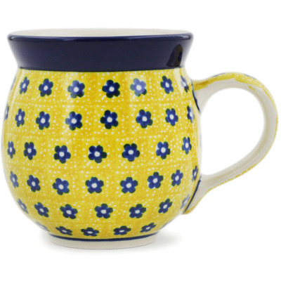 Polish Pottery Bubble Mug 12oz Sunshine