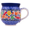 Polish Pottery Bubble Mug 12oz Tutti Frutti UNIKAT