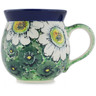 Polish Pottery Bubble Mug 12oz UNIKAT