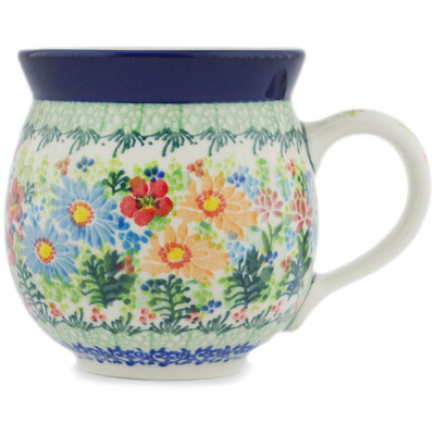 Polish Pottery Bubble Mug 12oz UNIKAT
