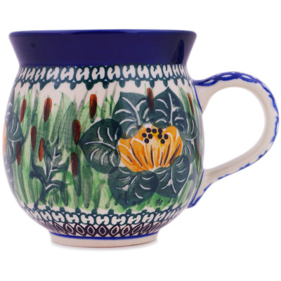 Polish Pottery Bubble Mug 12oz UNIKAT
