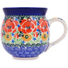 Polish Pottery Bubble Mug 12oz UNIKAT