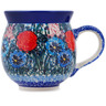 Polish Pottery Bubble Mug 12oz UNIKAT