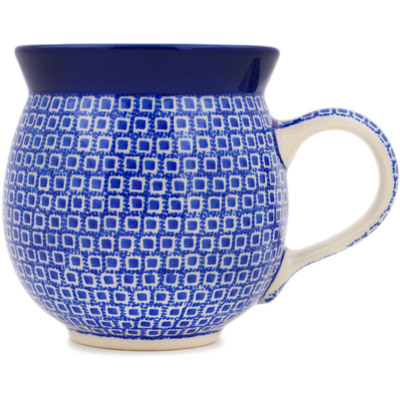 Polish Pottery Bubble Mug 12oz UNIKAT