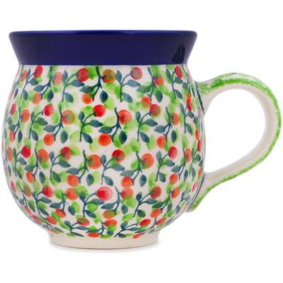 Polish Pottery Bubble Mug 12oz UNIKAT