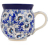 Polish Pottery Bubble Mug 12oz UNIKAT