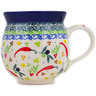 Polish Pottery Bubble Mug 12oz UNIKAT