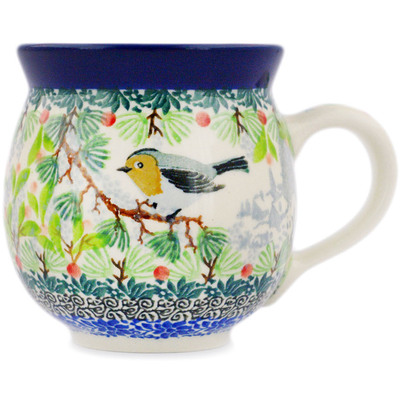 Polish Pottery Bubble Mug 12oz UNIKAT