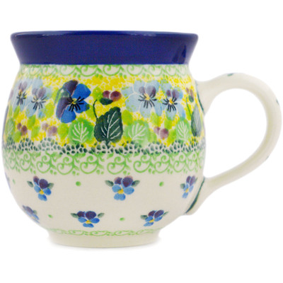 Polish Pottery Bubble Mug 12oz UNIKAT