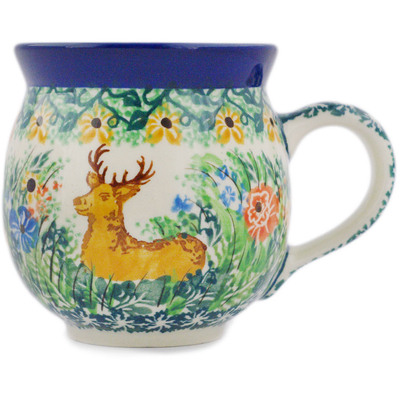Polish Pottery Bubble Mug 12oz UNIKAT