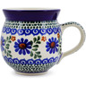 Polish Pottery Bubble Mug 12oz Water Daisies