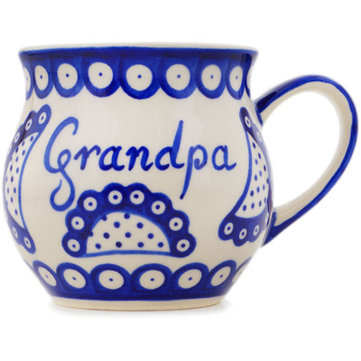 Polish Pottery Bubble Mug 13 oz