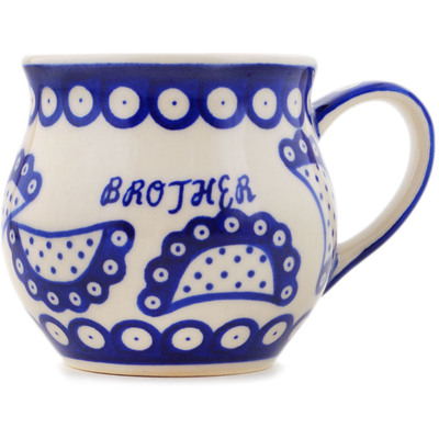 Polish Pottery Bubble Mug 13 oz