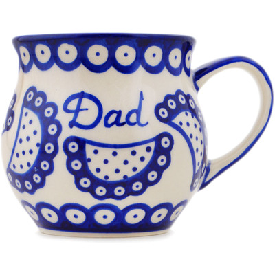 Polish Pottery Bubble Mug 13 oz