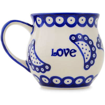 Polish Pottery Bubble Mug 13 oz