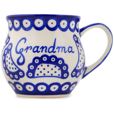 Polish Pottery Bubble Mug 13 oz