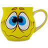 Polish Pottery Bubble Mug 13 oz Silly Billy UNIKAT