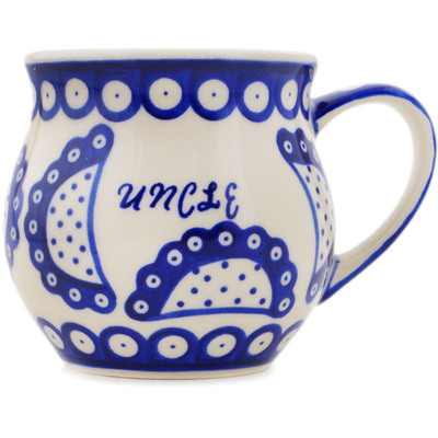 Polish Pottery Bubble Mug 13 oz Uncle