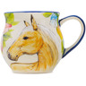 Polish Pottery Bubble Mug 13 oz UNIKAT
